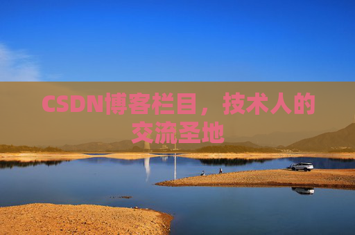CSDN博客栏目，技术人的交流圣地